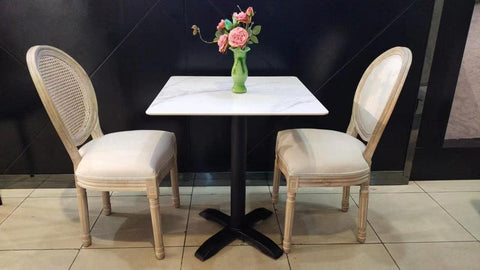Olmecs Mordern Solid Wood Dining Chair for Kitchen (beige1)