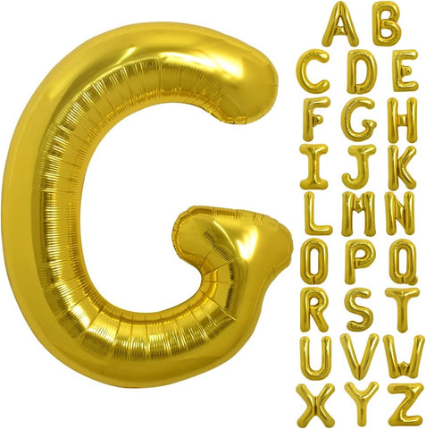 Willow 40 Inch Large Gold Letter for Birthday Party Anniversary Valentine's Day Supplies