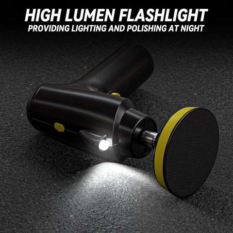 Cordless Car Polisher 3 Gears of Speeds Adjustable Electric Auto Polishing