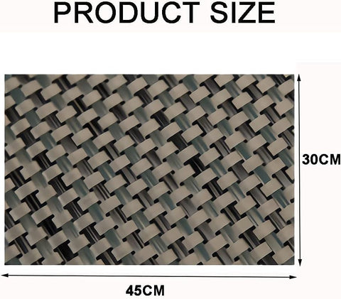PVC Non-Slip Heat Resistant, Table Set for Kitchen, Dining Table, Hotel (10Pc Set)