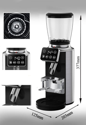 MEBASHI Coffee Grinder with Digital Touch Screen 180W (ME-CG2295)