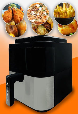 MEBASHI 6L Air Fryer with Touch Screen 1400W