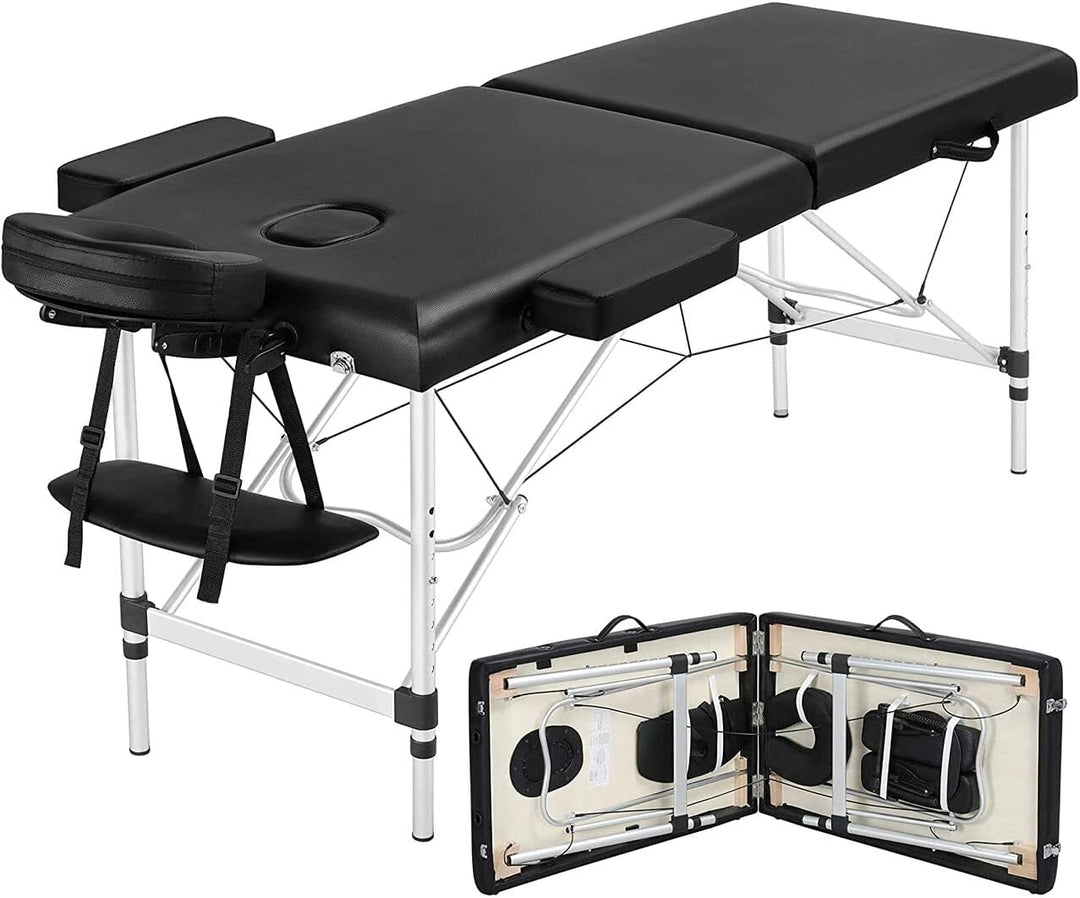 Portable Fitness Massage Table - Professional Adjustable Folding Bed for Ultimate Relaxation Time