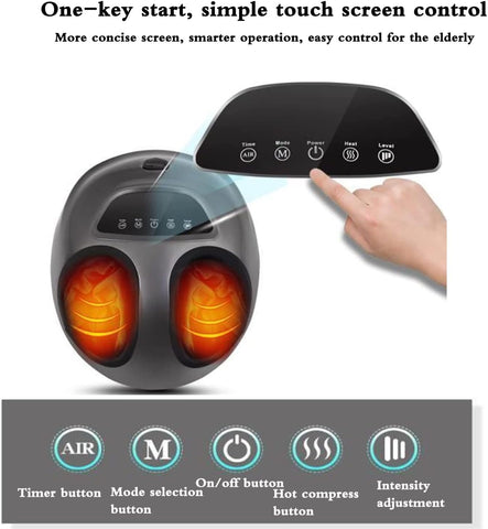 Shiatsu Foot Massager Machine, Electric Heated Feet Massage