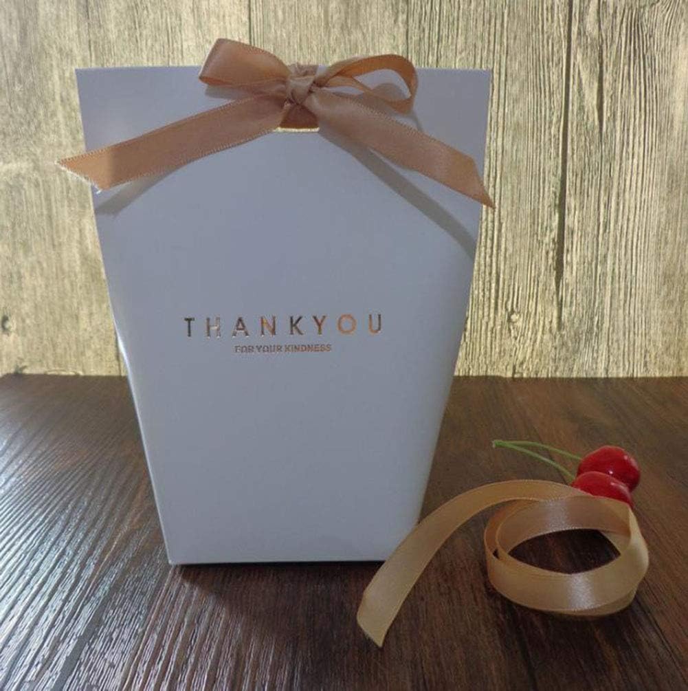 Thank You Gift boxes Cardboard Paper Party Supplies 9Pc Pack 3 Colors each - Willow