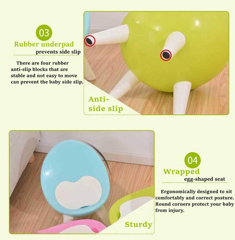 Olmecs Kids Nursery Study Dining Chair