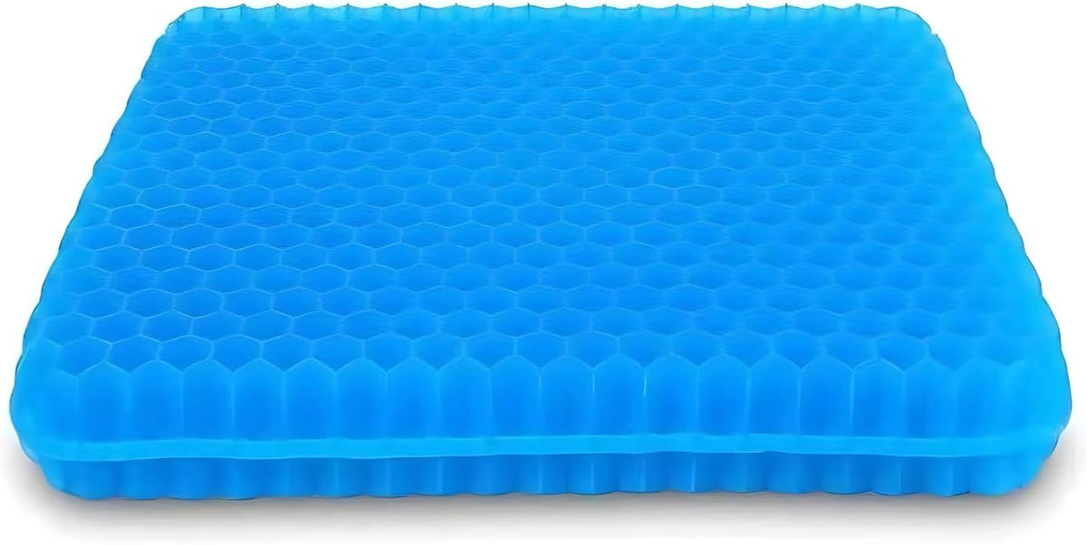 Honeycomb Gel Seat Cushion – Pressure Relief & Cooling Support Pad for Office Chairs (6 / 3.5 Cms)