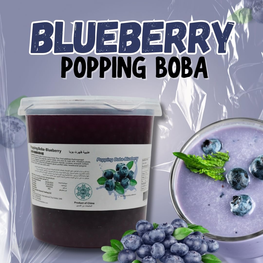 Blueberry Boba Premium Flavored 3kg