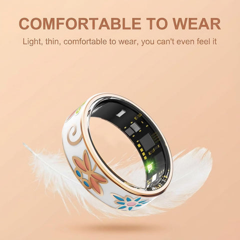 Smart Ring for Women Fitness Tracker with Heart Rate
