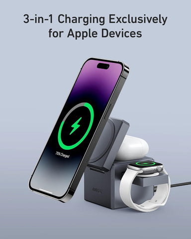 Anker MagGo Wireless Charging Station (3-in-1 Cube)