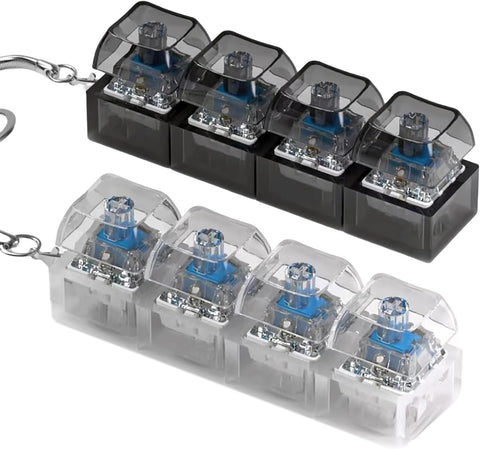 Olmecs 2 Pcs Keyboard Fidget Toy for Adults Fidget Clicker Decompression