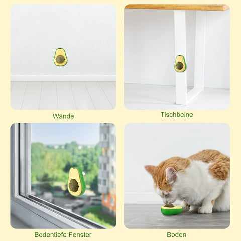 Dorakitten Catnip Ball Catnip Toy | 2pcs Avocado Cat Toy