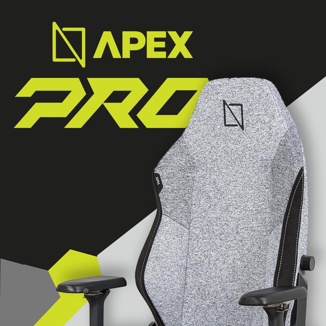 Navodesk APEX AIR, Ergonomic Gaming Chair (PRO UltraWeave - Grey)