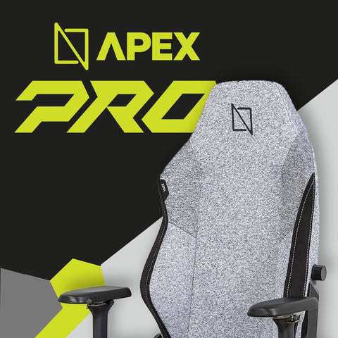 Navodesk APEX AIR, Ergonomic Gaming Chair (PRO UltraWeave - Grey)
