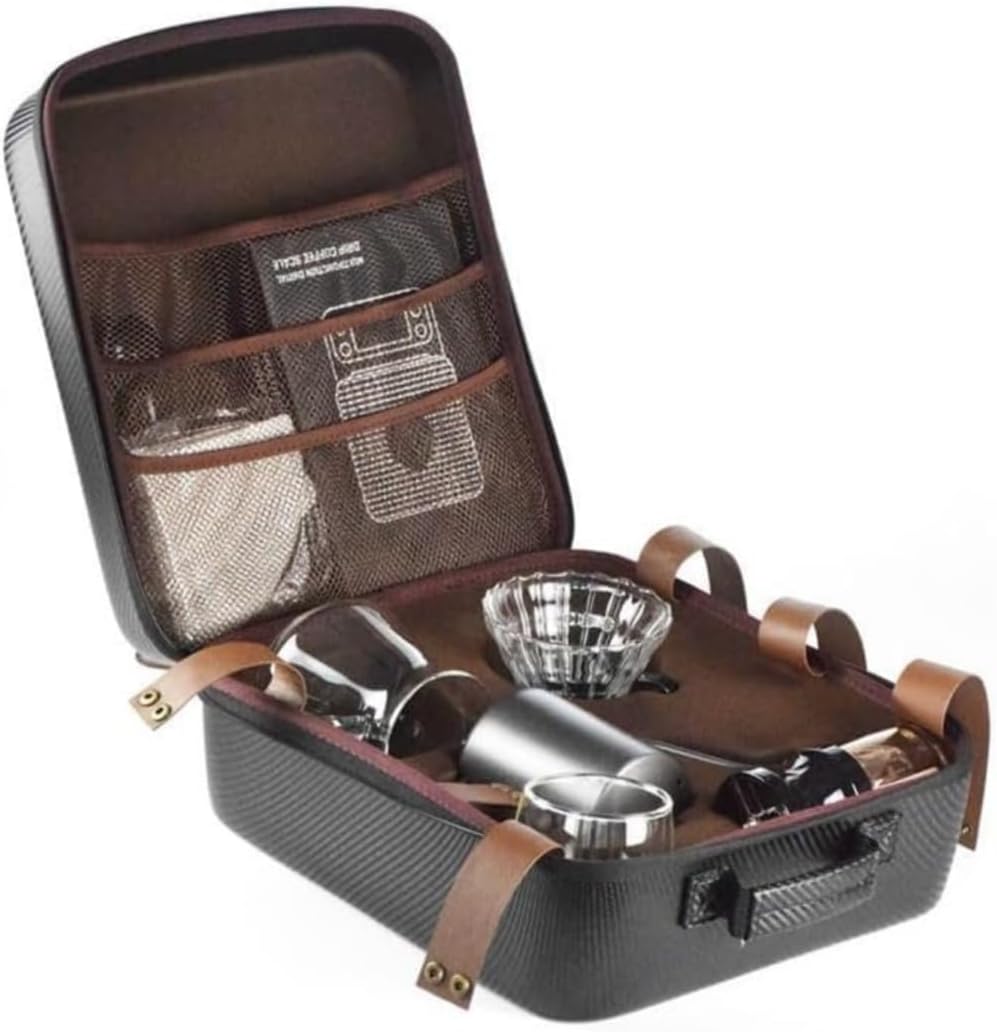 V60 Coffee Maker Set，pour over coffee kit with Portable Carry Case