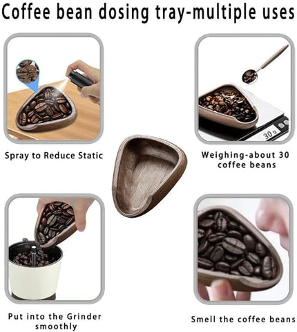 Coffee Beans Dosing Cup with Spoon and Spray Bottle Kit For Espresso