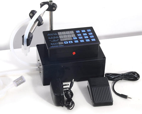 Olmecs Liquid Filling Machine, Automatic Small CNC Filling Machine 3.5L / Min, for Water, Perfume, Beverage, Soy Sauce Vinegar, Liquid Fertilizer