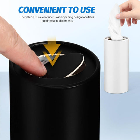 12Pcs Tissue Container and Dispenser - Travel Facial Tissue Holder