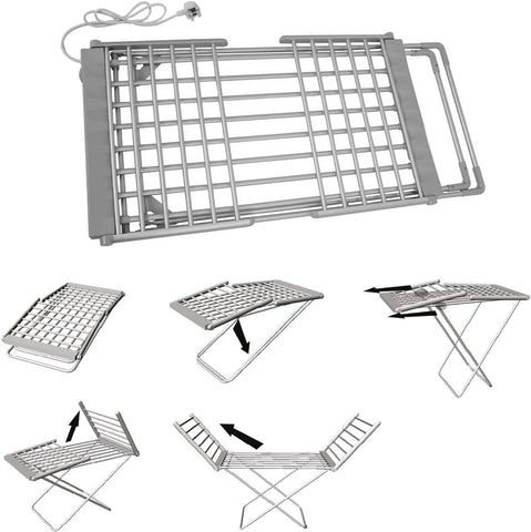 Olmecs 18 Rails Electric Heated Clothes Dryer – 230W