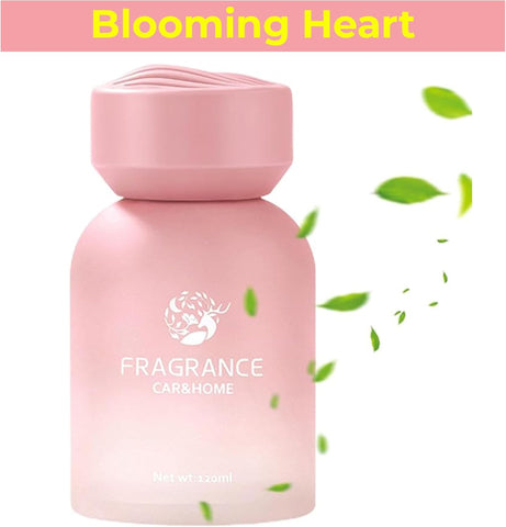 Blooming Heart Luxury - Car Aroma Air Freshener Diffuser, Long Lasting Fragrance for Car, Home & Office
