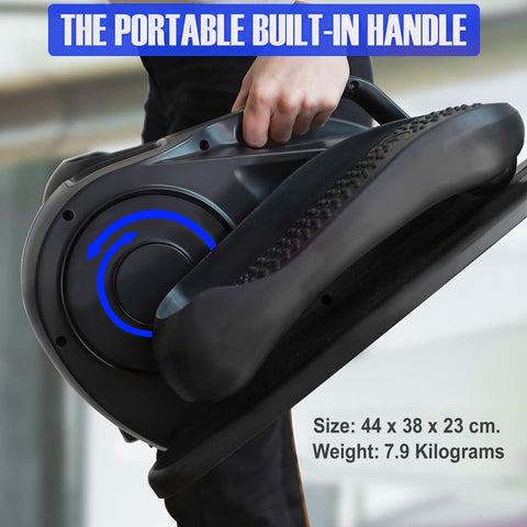 Under Desk Electric Elliptical Trainer, Quiet Home Office,