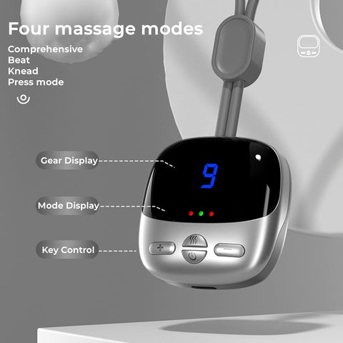 Portable Neck Massager with Heat 4 Modes 9 Levels Of Force