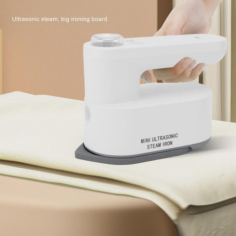Travel Steamer for Clothes, Cordless Rechargeable Steam Iron with 2 Temperature Settings