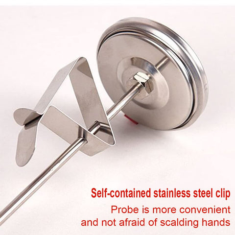 Deep Fry Candy Thermometer with Stainless Steel Probe
