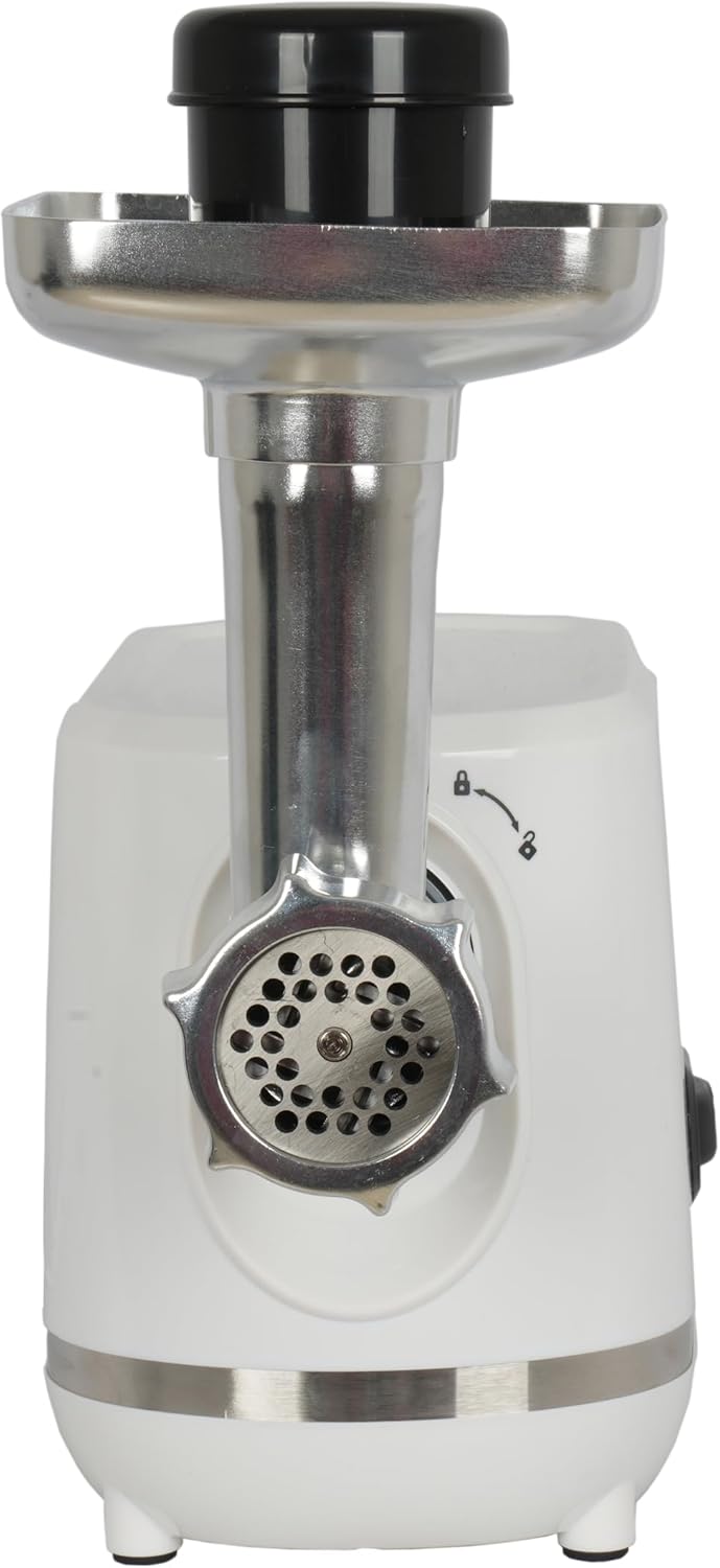 AFRA Meat Grinder, 1200w, 3 Cutting Discs, Aluminum Construction