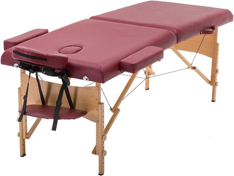 Portable Fitness Massage Table - Professional Adjustable Folding Bed for Ultimate Relaxation