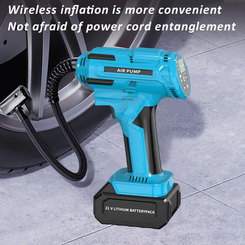 Max Portable Design & Wireless Intelligent Inflation Pump Cordless Compressor