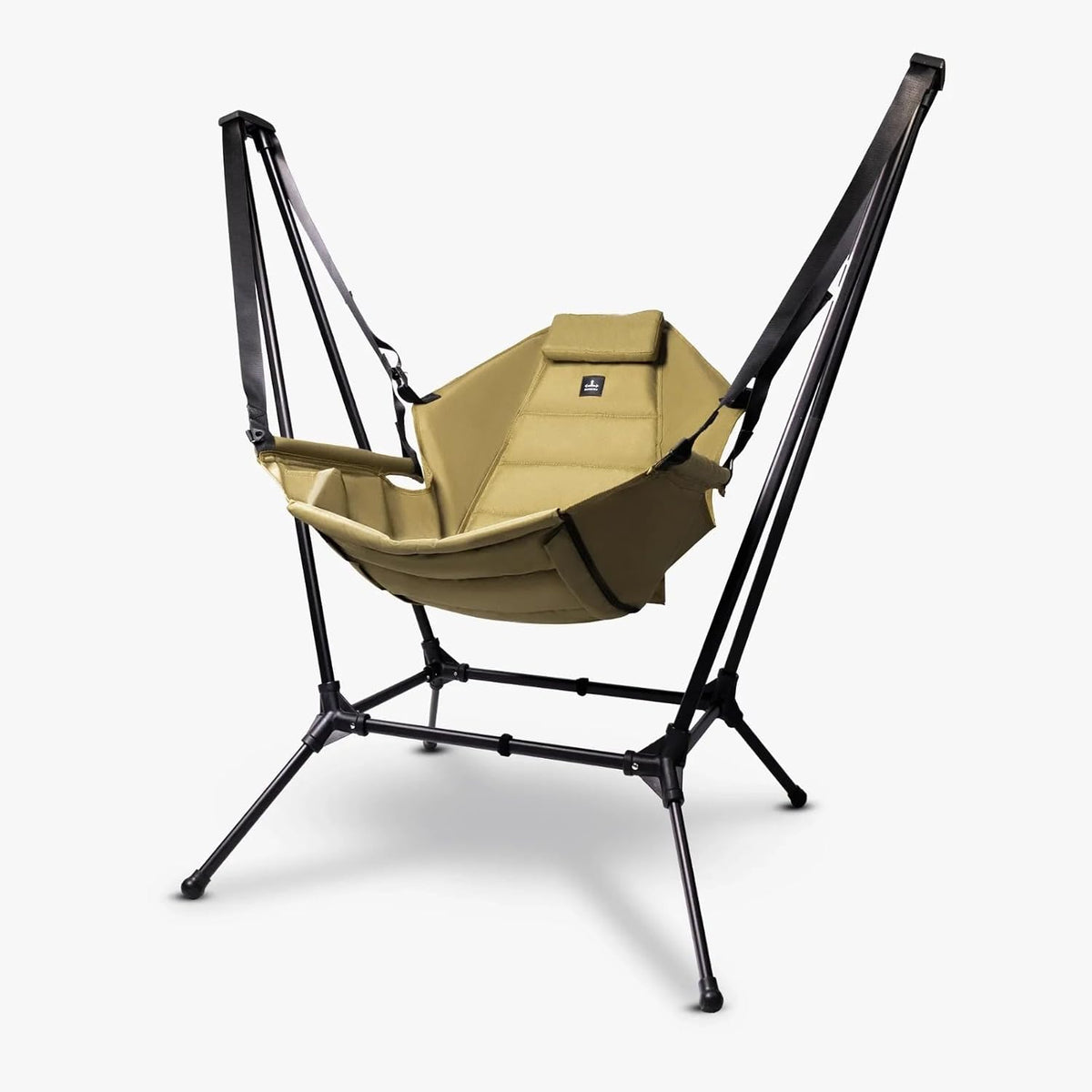 Folding Hammock Camping Swing Chair with Stand – Portable Hanging Swing Chair for Adults