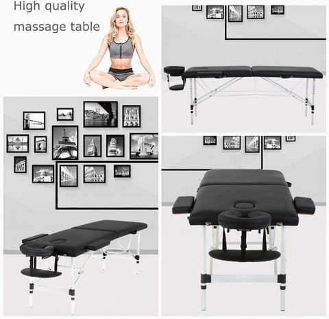 Portable Fitness Massage Table - Professional Adjustable Folding Bed for Ultimate Relaxation Time
