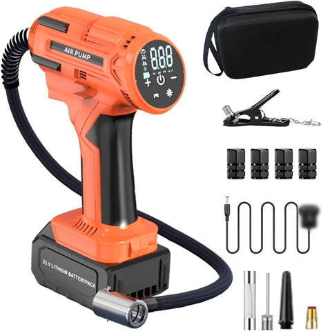 Max Portable Design & Wireless Intelligent Inflation Pump Cordless Compressor