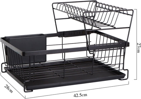 2 TIER DISH DRYING RACK