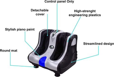Kneading, Air Compression Rolling Vibration Warming Foot Massager And Calf Massager