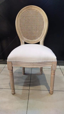 Olmecs Mordern Solid Wood Dining Chair for Kitchen (beige)
