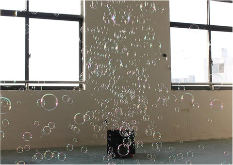 Automatic Bubble Blower Bubble Maker Adjustable Angle Remote Control Big Bubble Machine For Wedding And Stage Performance