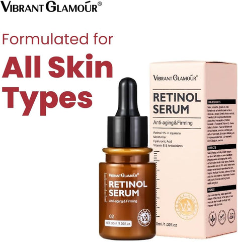 VIBRANT GLAMOÚR Anti-Aging Retinol Face Serum