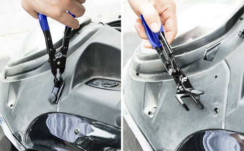 19pcs Trim Removal Tools Clip Pliers, Car Panel Door Audio Trim Removal Tool Kit