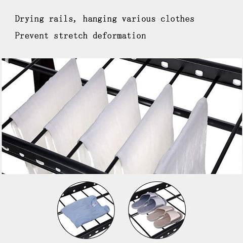 Cloth Drying Hanger with Fan Remote Controlled