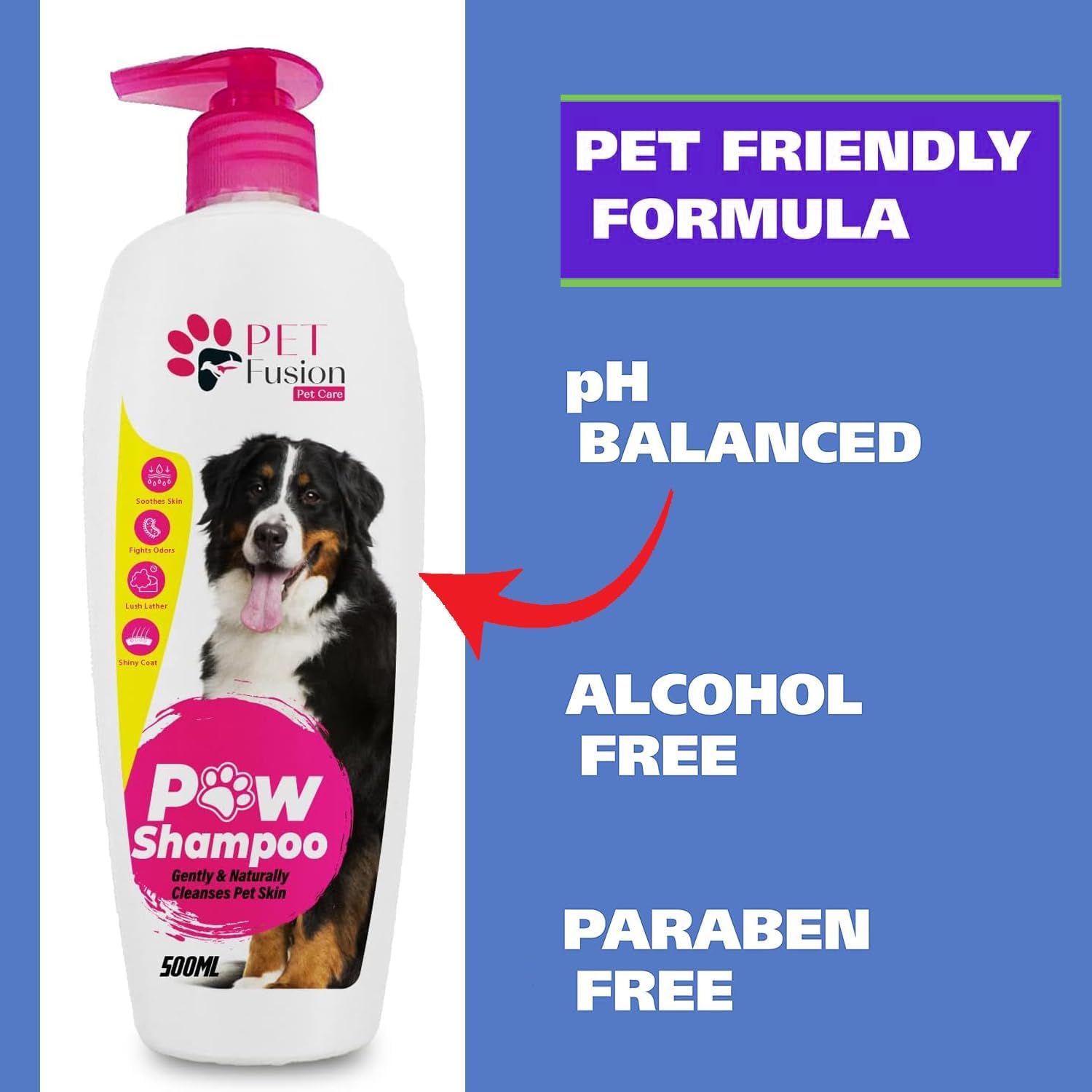 Swish Super Pet Deodorizing Shampoo and Conditioner Set, Each 500ml, for Dogs & Cat