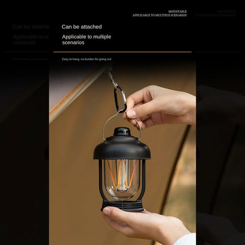 Toby’s New Launched CPL-T13 LED Camping Light Waterproof Retro Portable Emergency Light