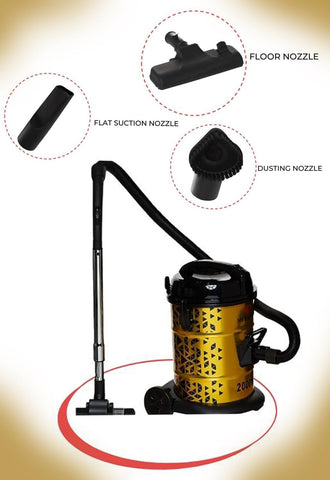 MEBASHI Drum Vacuum Cleaner with 25L Capacity 2000W (ME-DVC1010)