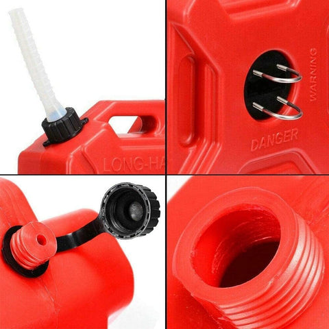 Portable Gasoline Fuel Can 3/5 Ltr, Gas Container with Secure Cap, Petrol Storage Cans