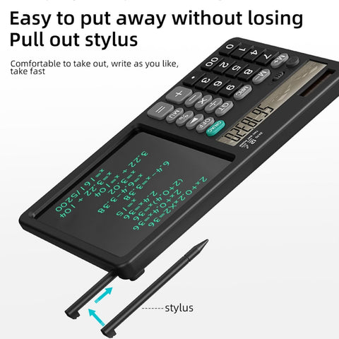 12 Digits Desktop Calculator with Large Hand-Writing LCD Notepad