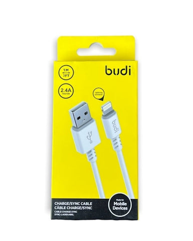 Cable Budi USB to Lightning DC227L10W