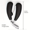 Olmecs Premium Nail Clippers, Modern Design with Stainless Steel Blade, Concave Edge & Wide Opening for Thick Nails