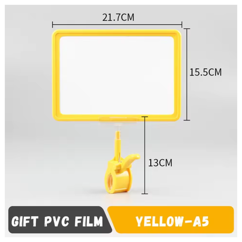 Willow A5 Label Frame for Display in Supermarkets (10Pc Pack)