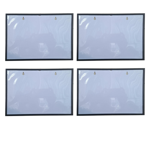 Willow 4 Pack Magnetic Display Frames / Certificate / License Holder